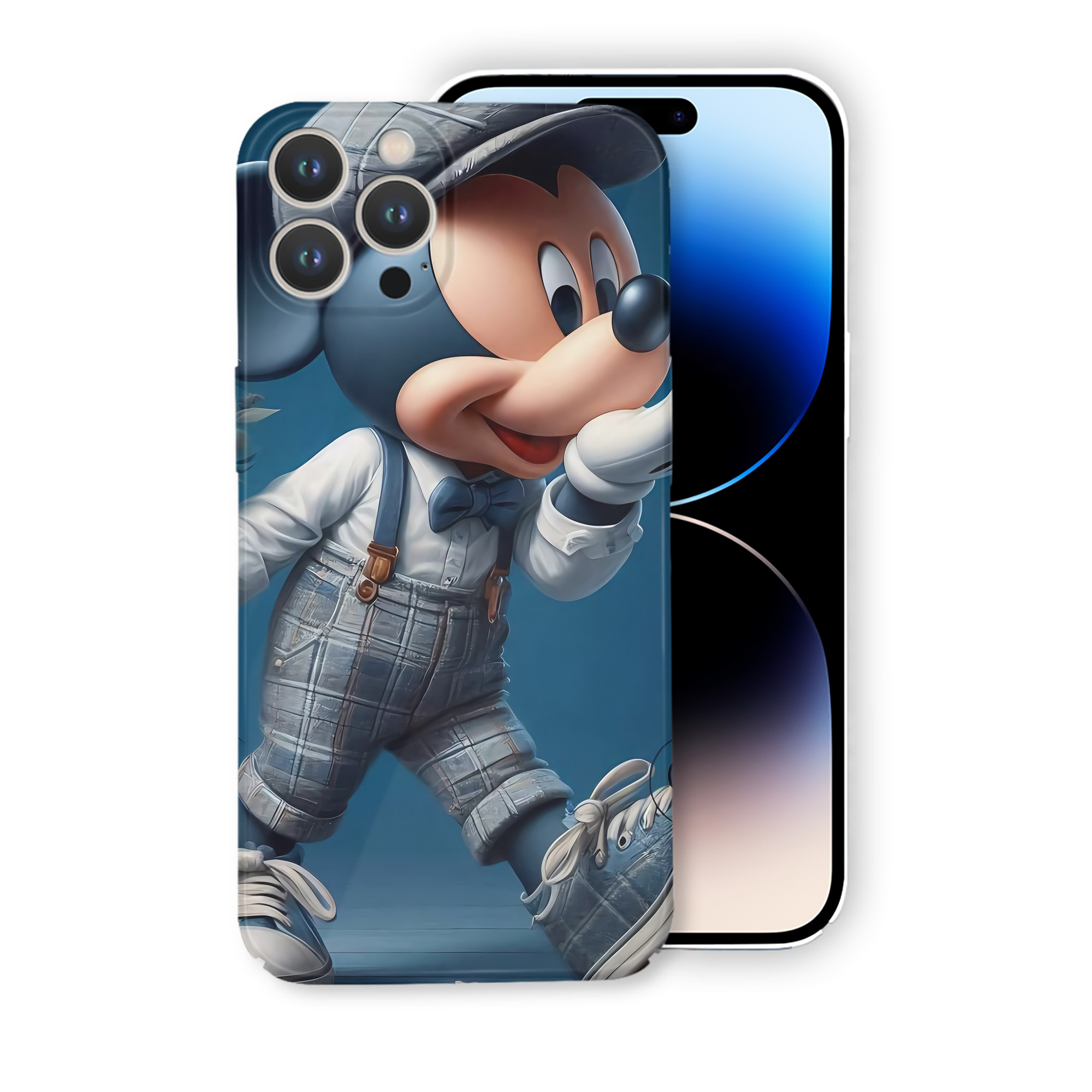 （画像用） ミッキーマウス Mickey Mouse 【iPhone 14シリーズ対応】ハードケース